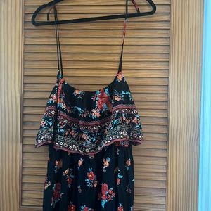 NEVER WORN! Forever 21 Flowy Flower Maxi Dress